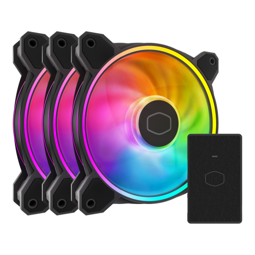 Cooler Master Master Fan MF120 Halo2 3in1 Black