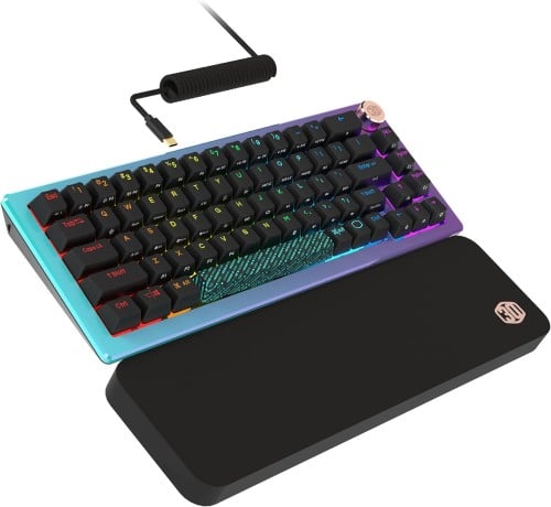 CoolerMaster KEYBOARD CK721 Black (BLUE-SW) US