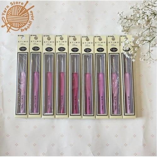 سنارات توليب الوردية