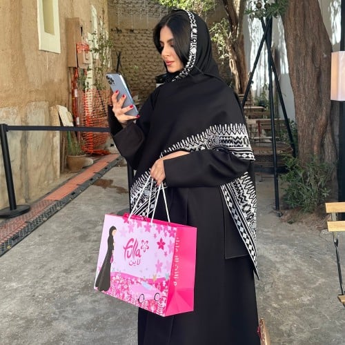 عباية ب تطريز سدو