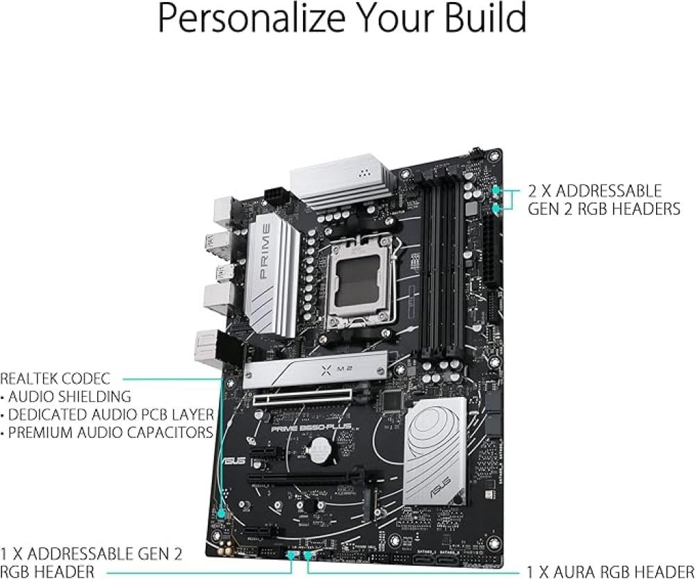 ASUS PRIME B650-PLUS MOTHERBOARD DDR5
