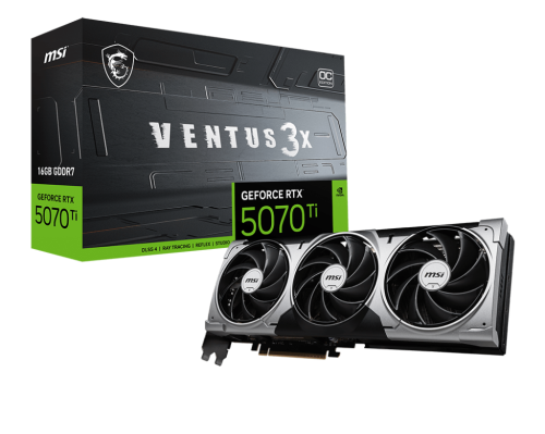 GeForce RTX™ 5070 Ti 16G VENTUS 3X OC