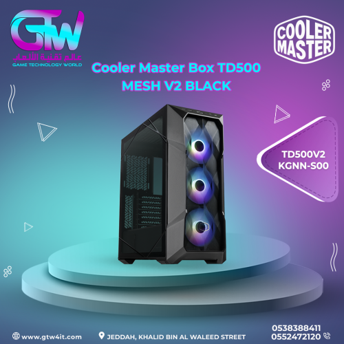 COOLER MASTER BOX TD500 MESH V2 BLACK