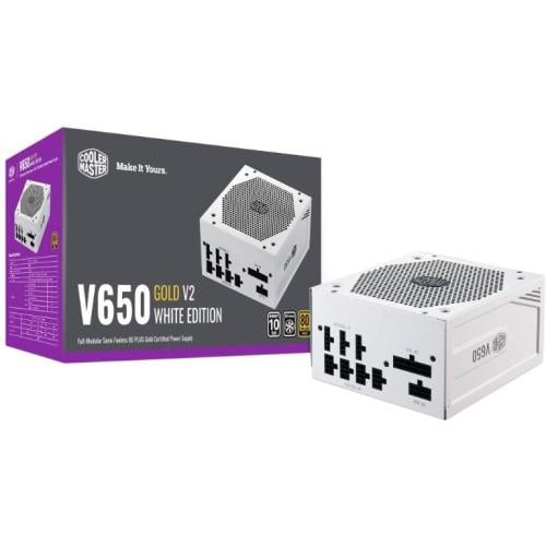 Cooler Master V650 Gold White Edition V2 Full Modu...