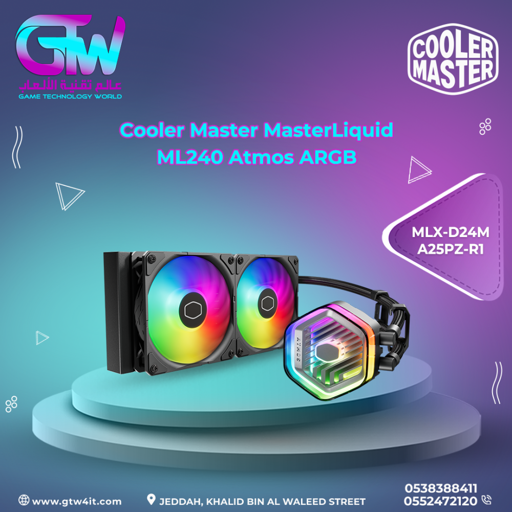 Masterliquid Ml240l Rgb Cooler Master 240 Masterliquid Cooler