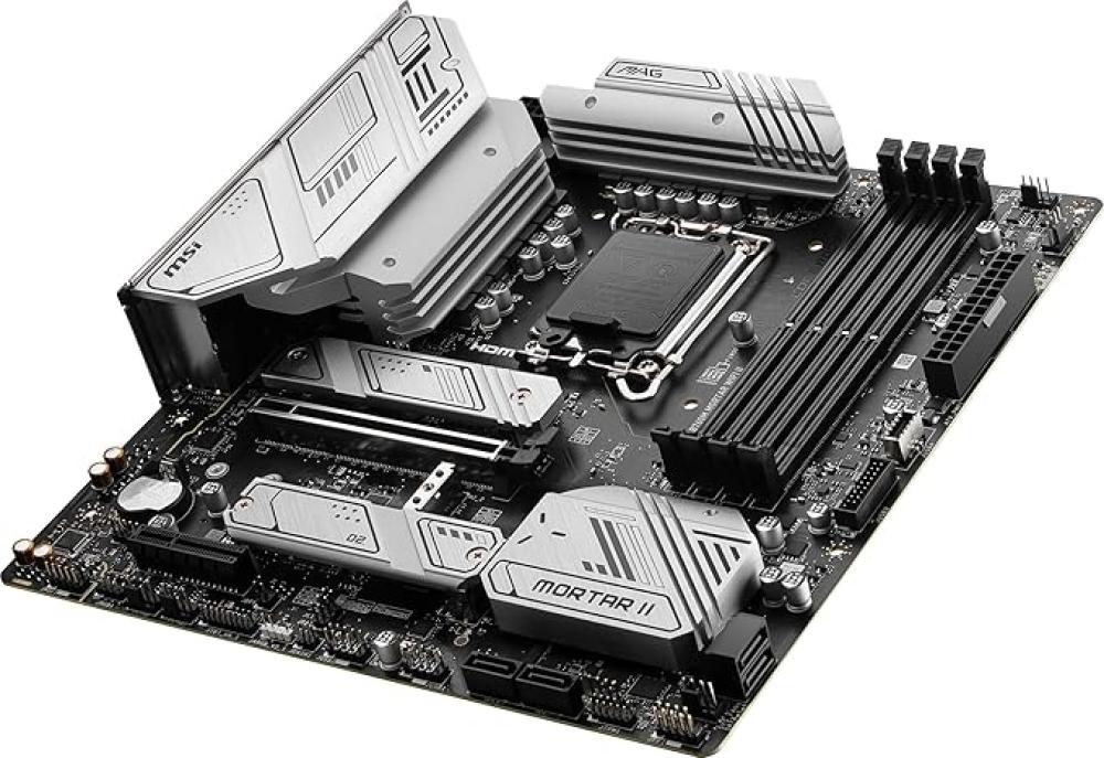MSI MAG B760M Mortar WiFi Gaming Motherboard Supports 12th