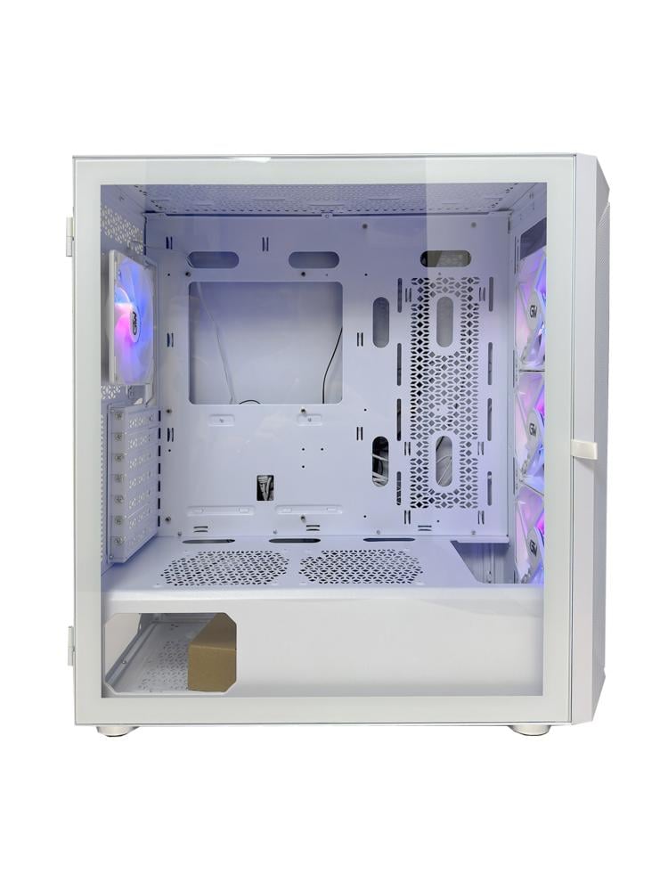 كيس بيسي قيمنق GTW - GT-F7CW004 لون ابيض بي 4 مراوح