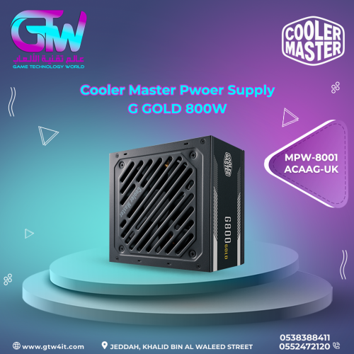 Cooler Master Power Supply G GOLD 800W