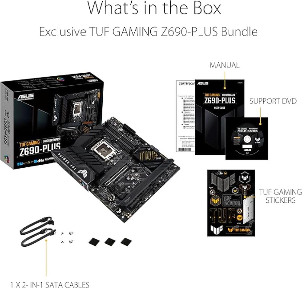 ASUS TUF Gaming Z690-Plus WiFi LGA 1700(Intel12th Gen) ATX