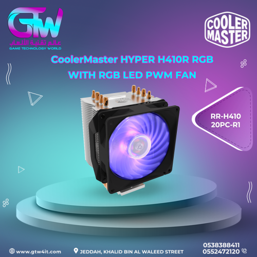 HYPER H410R RGB WITH RGB LED PWM FAN