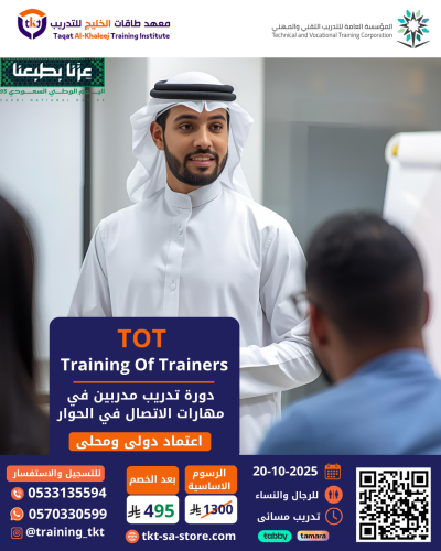 دورة تدريب مدربين في مهارات الاتصال في الحوار Trai...