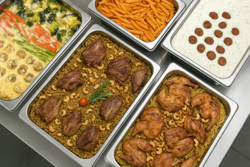 بوفية غداء أو عشاء ميز بزنس جولد