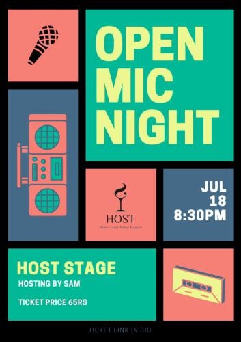 Open Mic - July 18