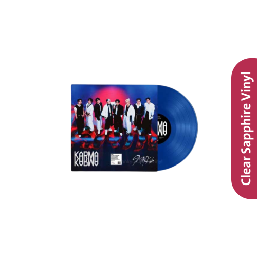 K-POP・アジア Stray kids KARMA CLEAR SAPPHIRE Vinyl KARMA (CLEAR SAPPHIRE VINYL) - Stray Kids 스트레이 키즈