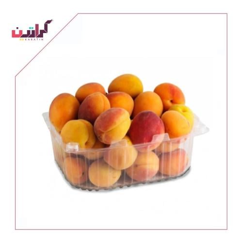 مشمش علبة بلاستيك كبير