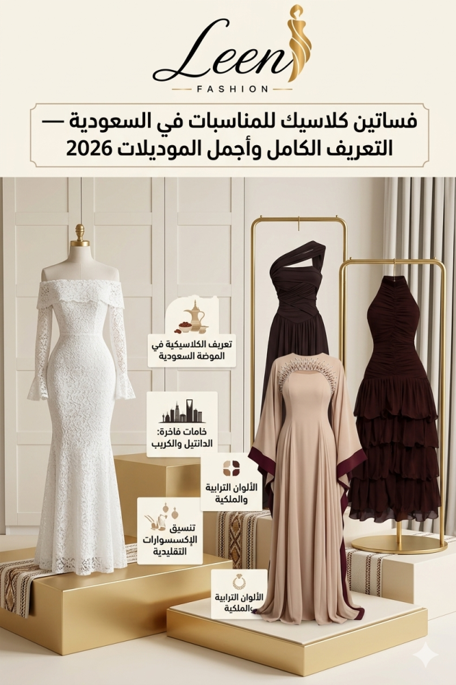 فساتين كلاسيك