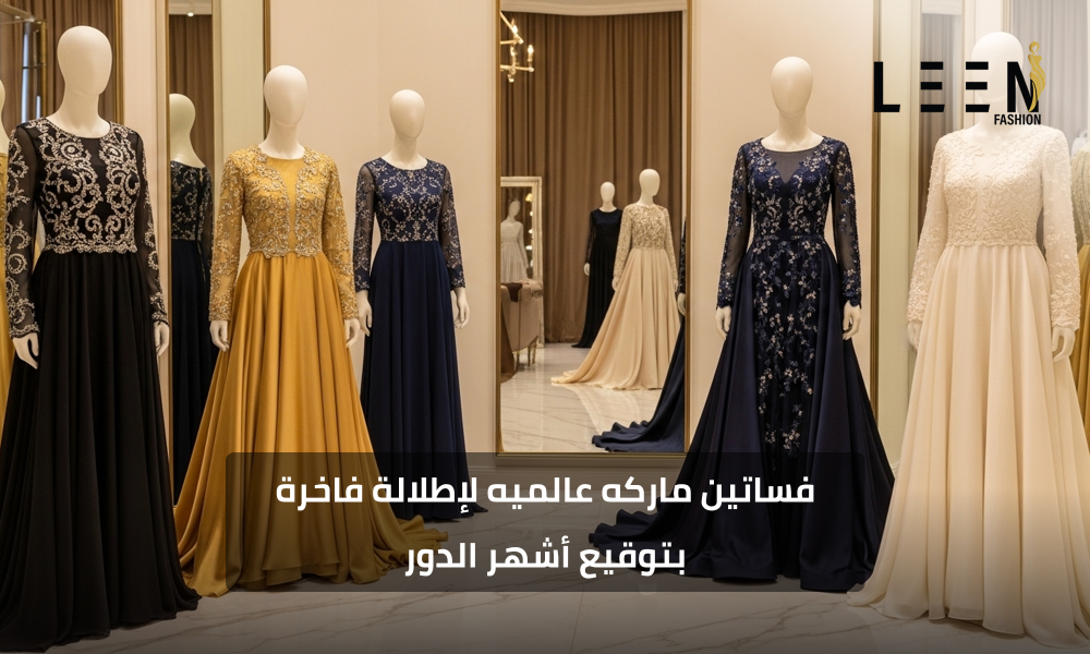 فساتين ماركه عالميه