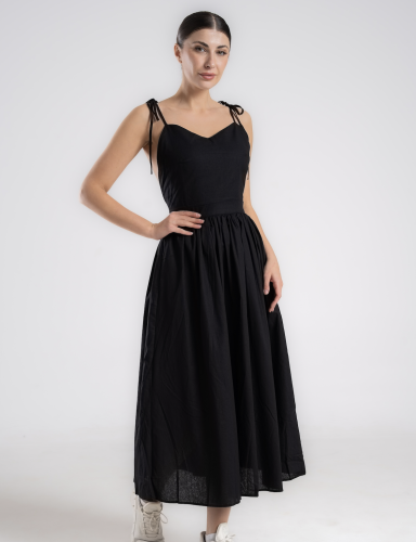 Flora Dress - Black