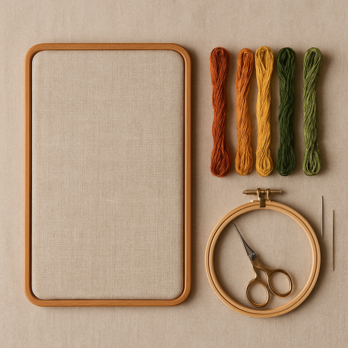 تطريز إطار حر مقاس 51×39