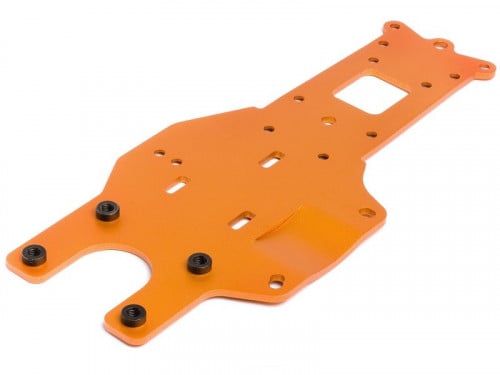 87482 - REAR CHASSIS PLATE (ORANGE)