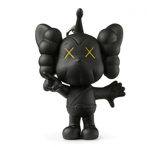 سلسلة مفاتيح Kaws Tokyo First JPP باللون الأسود