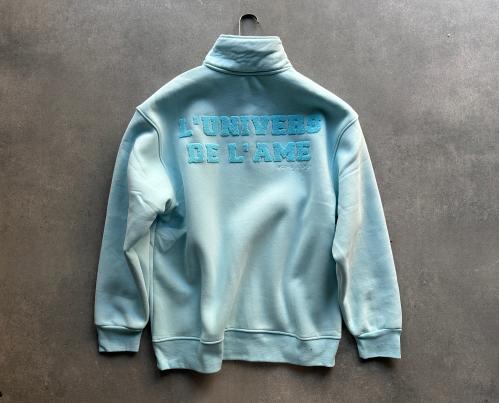 Sky blue hoodie full oversized