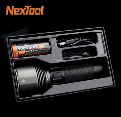 مصباح يدوي NexTool قابلة للشحن