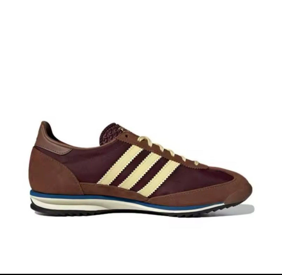 حذاء Adidas Originals SL 72 مضاد للانزلاق، مقاوم للاهتراء، حذاء تدريب ألماني رفيع وجيد التهوية، ب