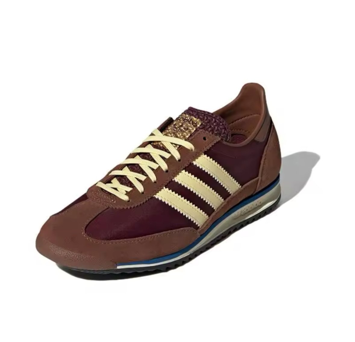 حذاء Adidas Originals SL 72 مضاد للانزلاق، مقاوم للاهتراء، حذاء تدريب ألماني رفيع وجيد التهوية، ب