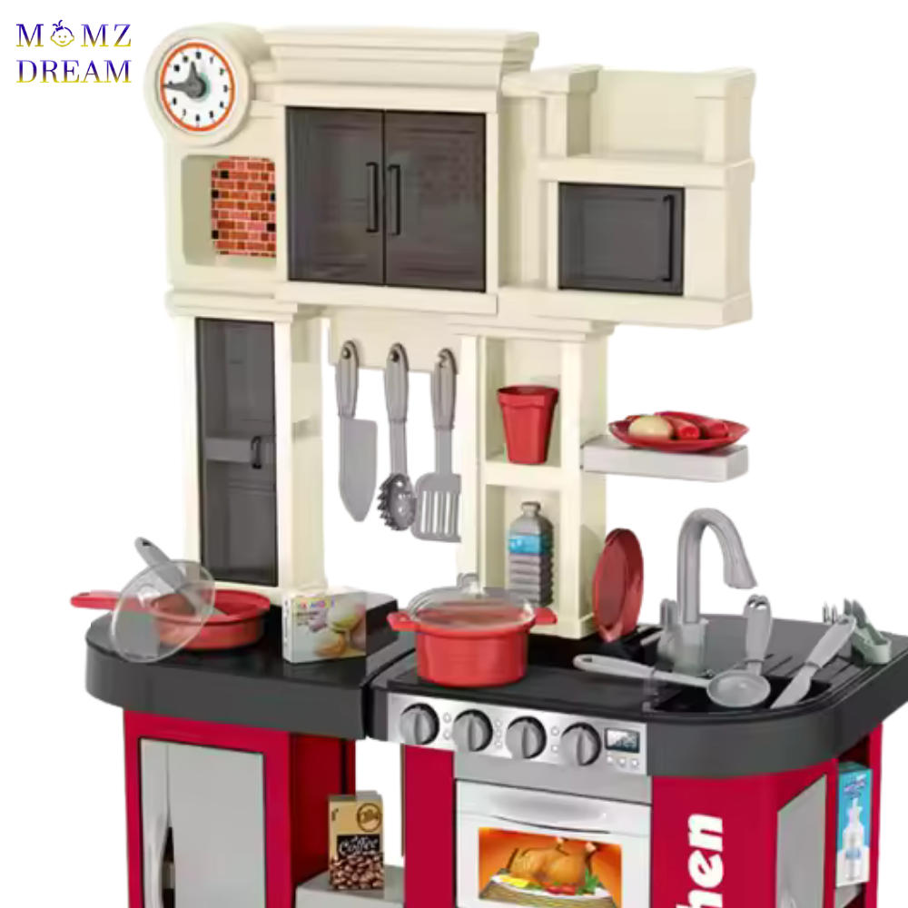 مجموعة العاب مطبخ للأطفال مكونة من 58 قطعة