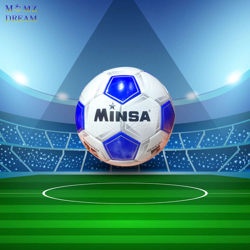 كرة قدم ماركة MINSA ، كرة القدم بـ مقاس 5 للتدريب.