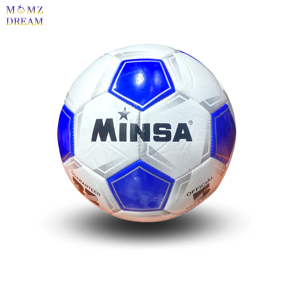 كرة قدم ماركة MINSA ، كرة القدم بـ مقاس 5 للتدريب.