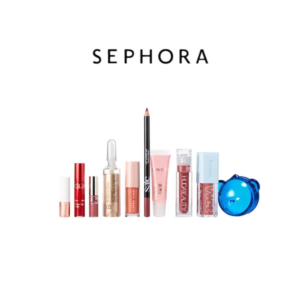 مجموعة ميك اب  شفايف سيفورا