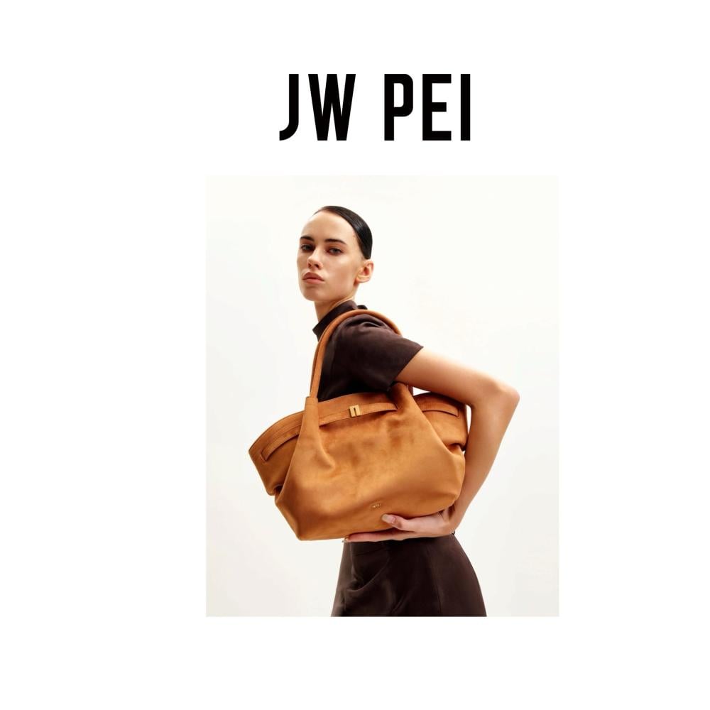 Hana Medium Faux Suede Tote Bag