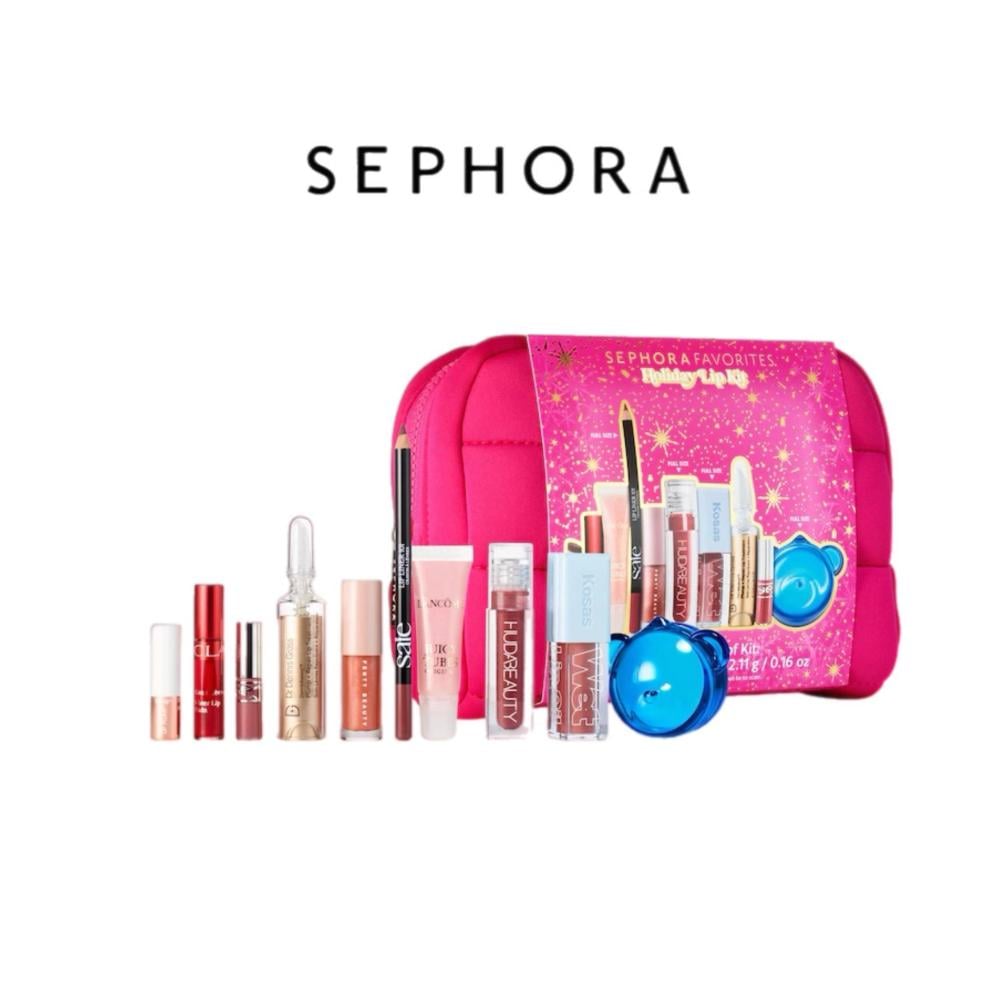 مجموعة ميك اب  شفايف سيفورا