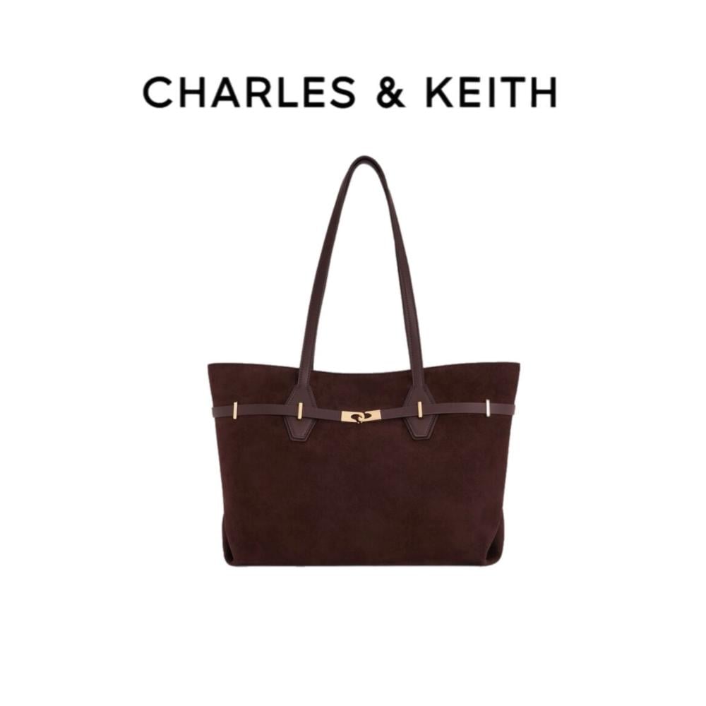 Arlet Double-Handle Belted Tote bag-XL