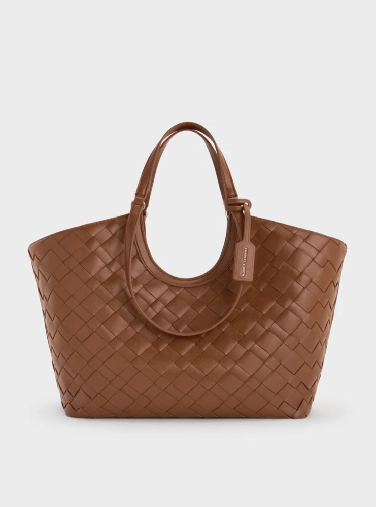 Ivette Woven Tote Bag  - L