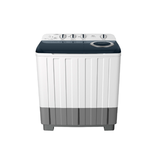 غسالة TCL تي سي ال حوضين 18 كيلو ابيض F218TT