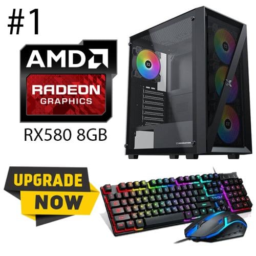 PC Build 203019 i5 12400F 16GB Ram RX580 8GB تجميع...