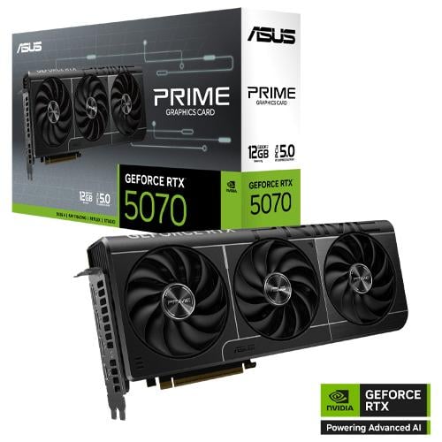90YV0M10-M0NA00-ASUS PRIME PRIME- RTX5070-O12G كرت...