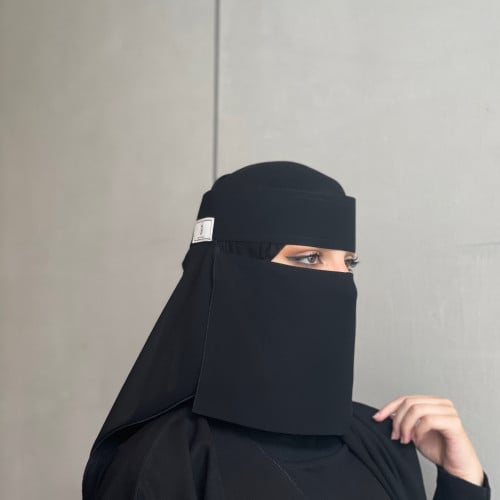 نقاب قصير 2مطاط