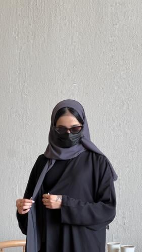دبل فيس رمادي اسود