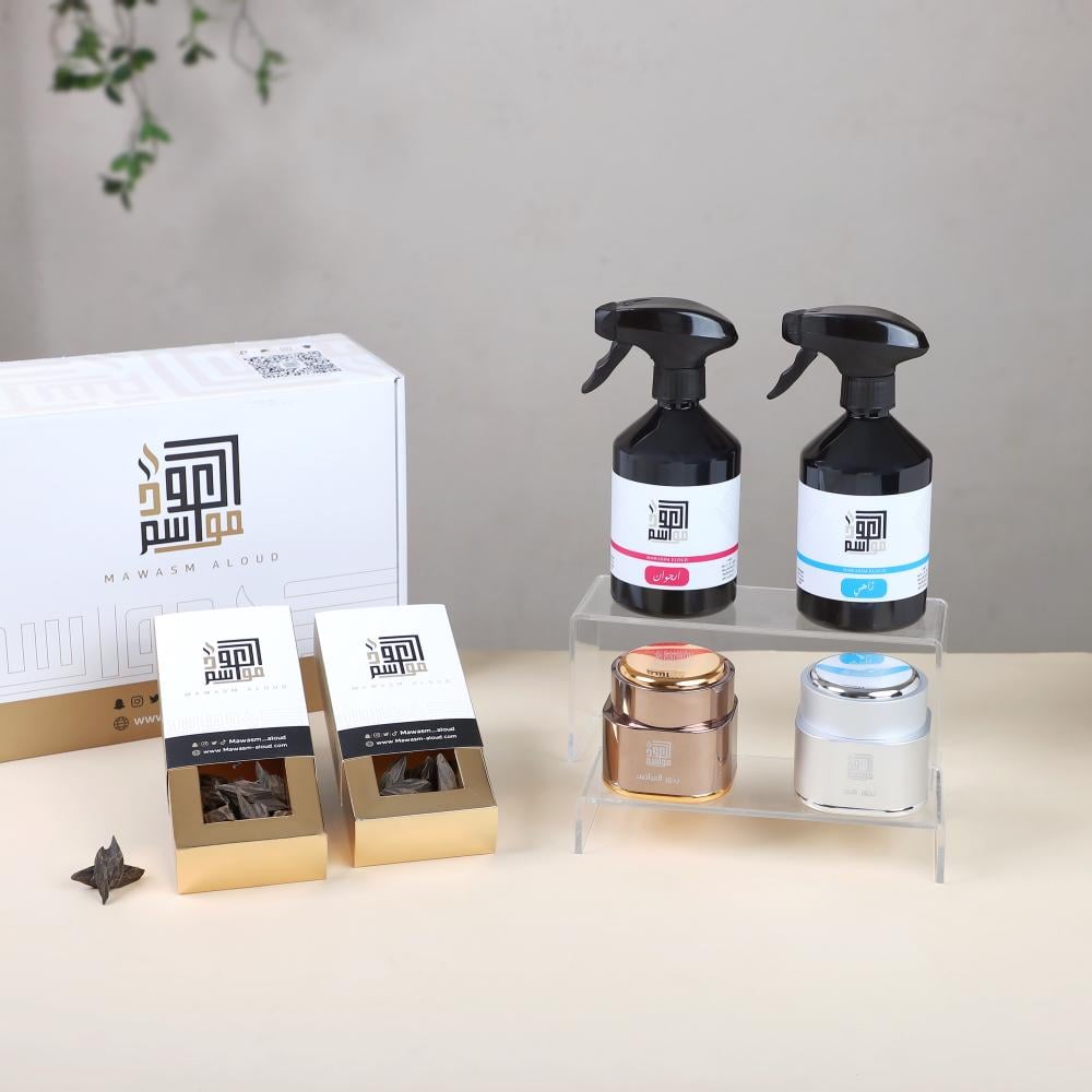 مواسم العود-بكج الموسم-بخور معمول-بخور عود-عود تايقر-معطر مفارش-عود