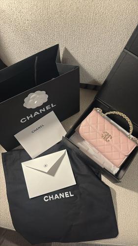 Chanel bag pink فوريه