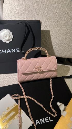 Chanel bag pink فوريه