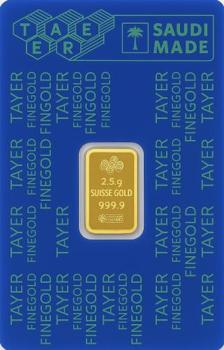 سبيكة 2.5 جرام عيار 24