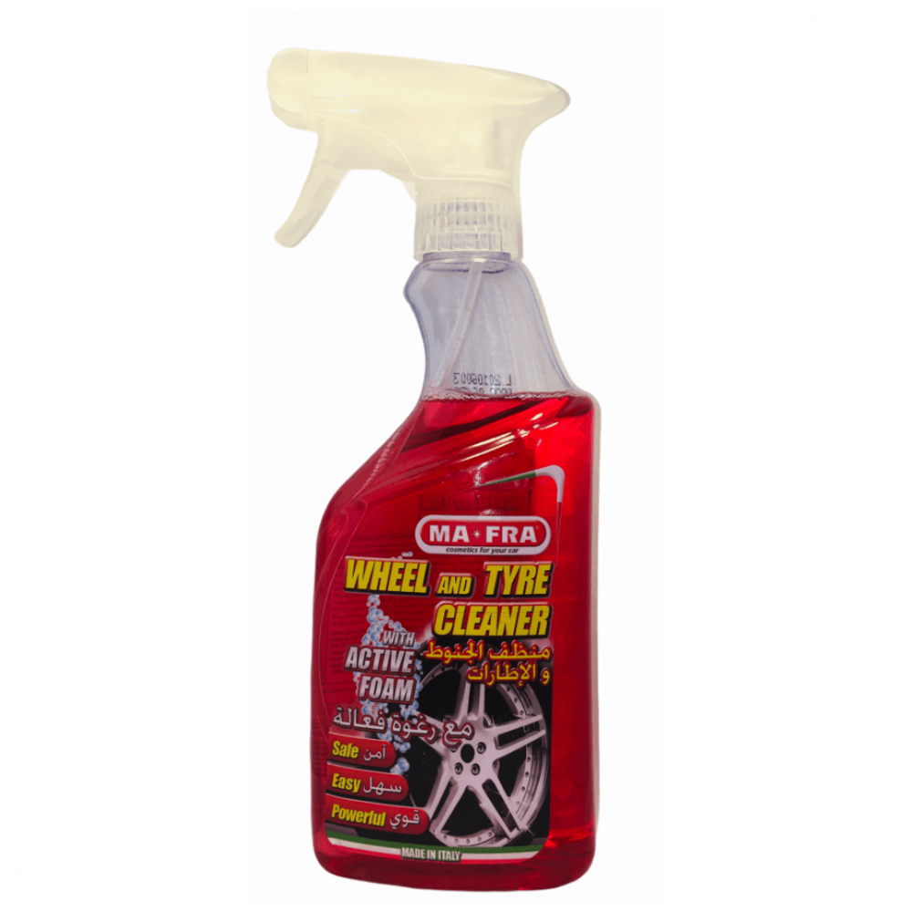 PULIZIA GOMME E CERCHI CON WHEEL & TYRE CLEANER + NEBULA FOAM 2.0