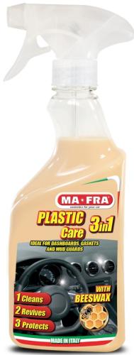 مرطب ومنظف بلاستيك كير مافرا 500 مل - Plastic care