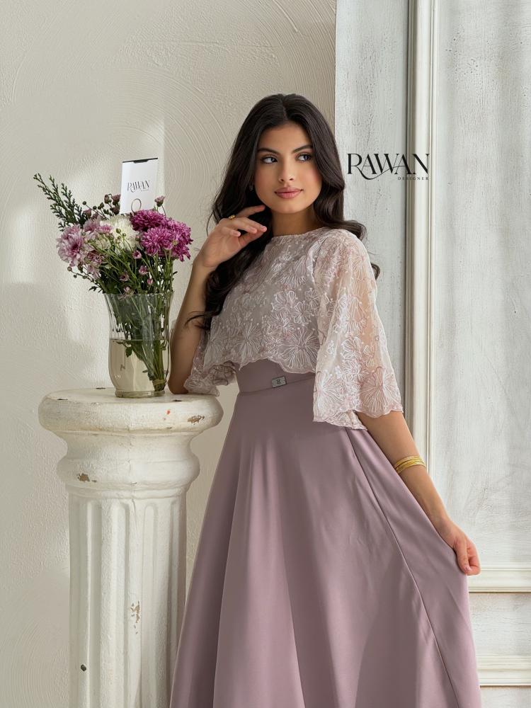 فستان بقطعتين انيق