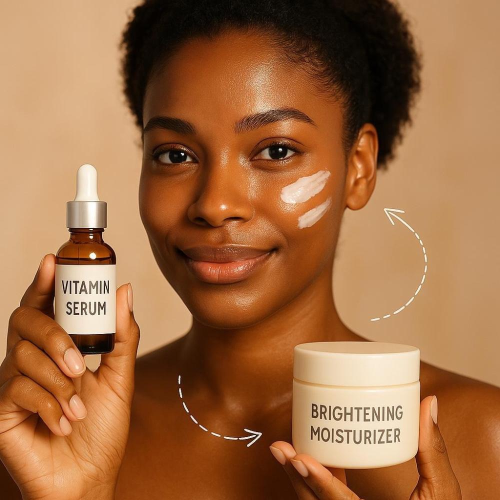 العناية بالبشرة السمراء وتفتيحها